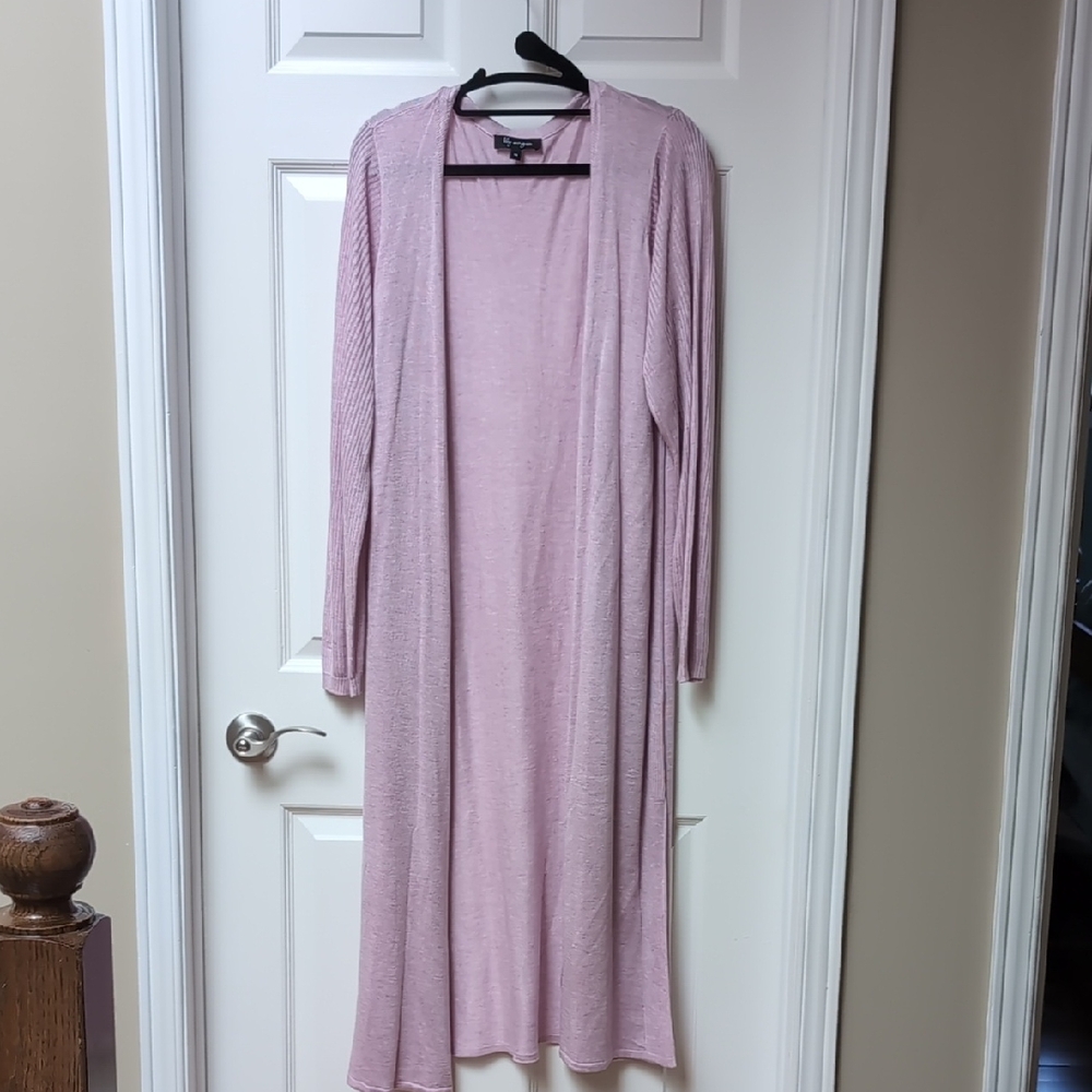 Pink Cardigan Sweater